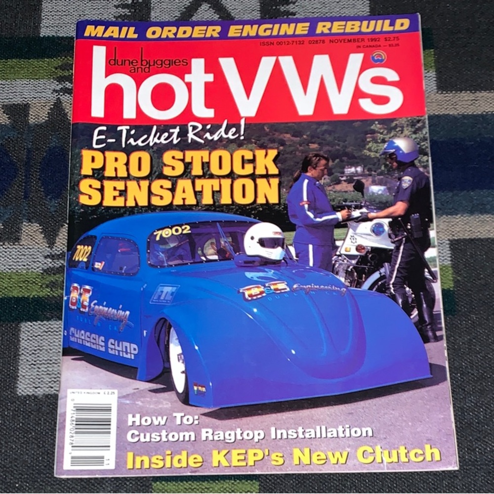 Hot VWs Magazine - November 1992 Issue